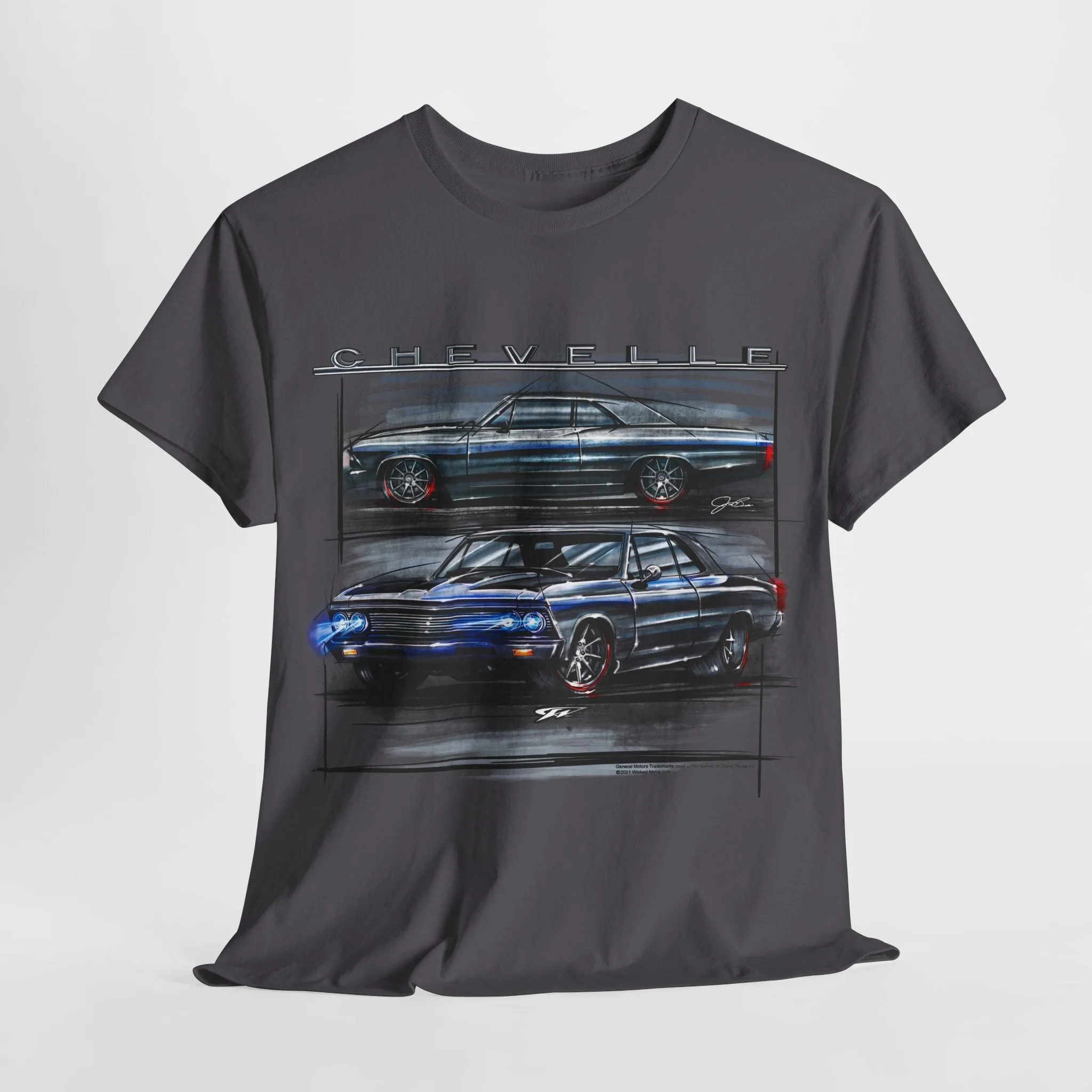 1966 Chevelle Distressed Shirt - Muscle Car T-Shirt - 1966 Chevelle