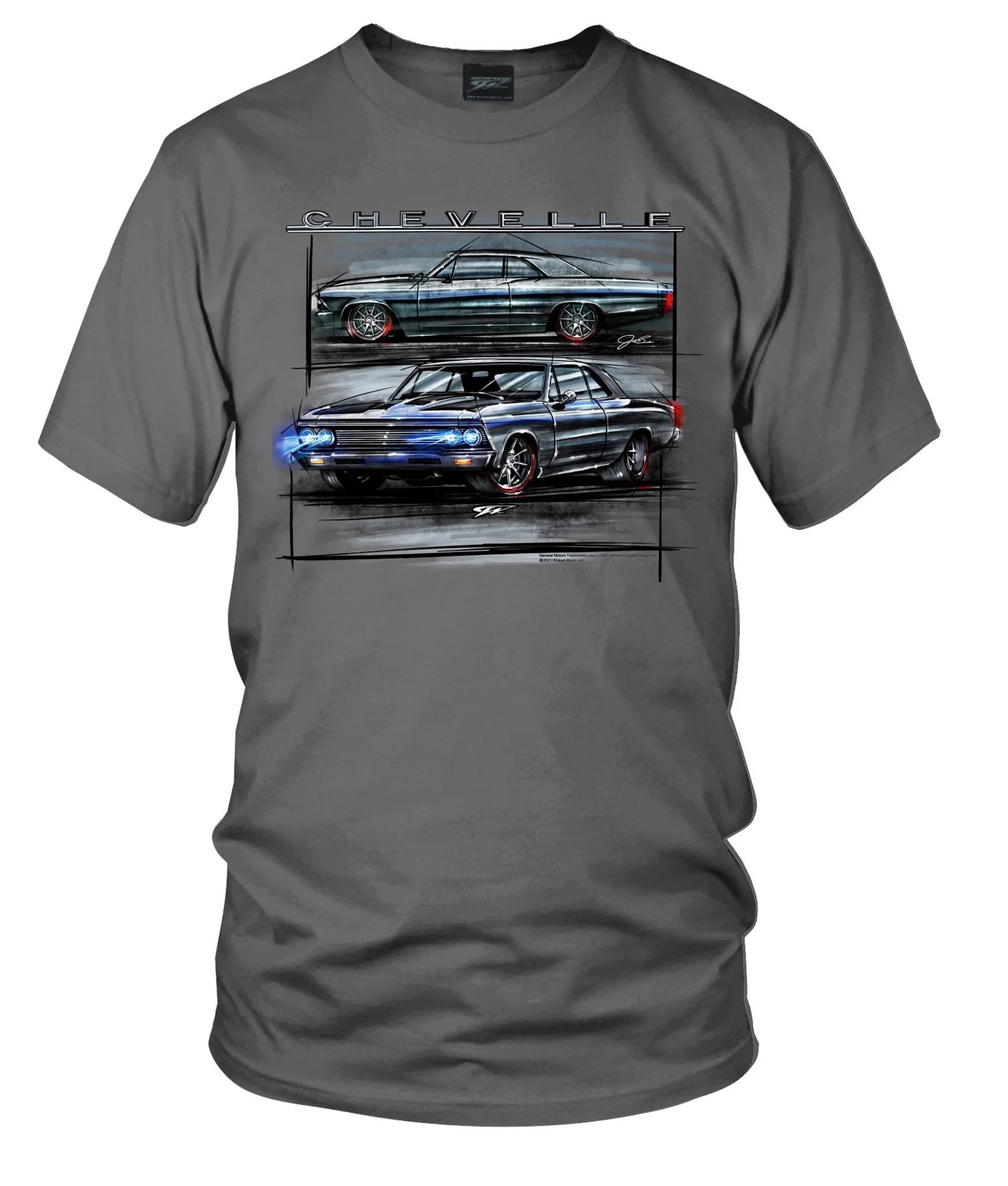 1966 Chevelle Distressed Shirt - Muscle Car T-Shirt - 1966 Chevelle
