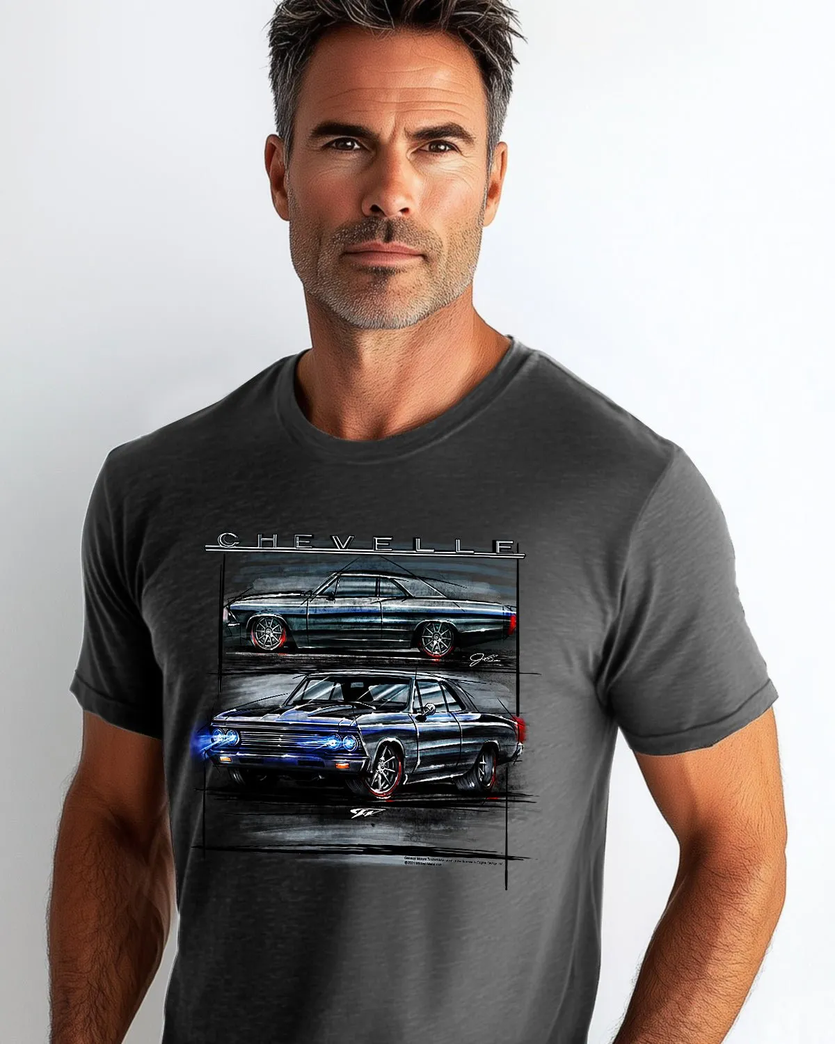 1966 Chevelle Distressed Shirt - Muscle Car T-Shirt - 1966 Chevelle