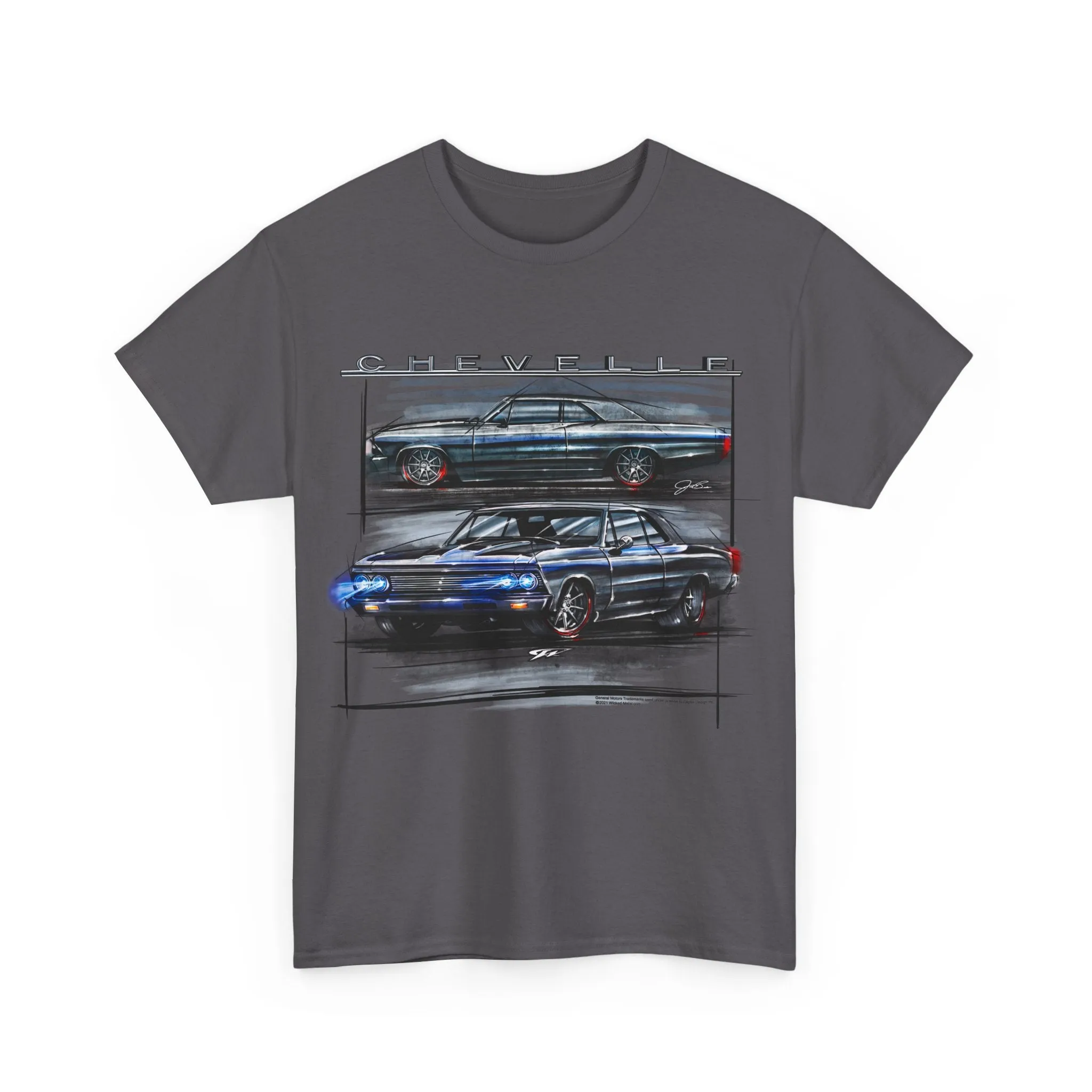 1966 Chevelle Distressed Shirt - Muscle Car T-Shirt - 1966 Chevelle