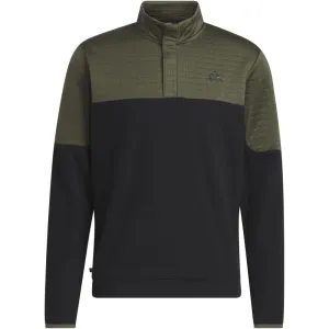 adidas DWR 1/4 Zip Pullover - Olive Strata/Black