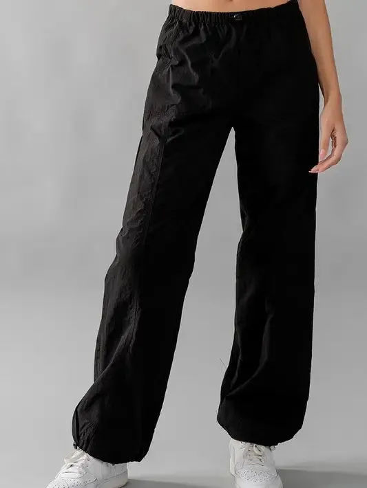 Adjustable Parachute Joggers