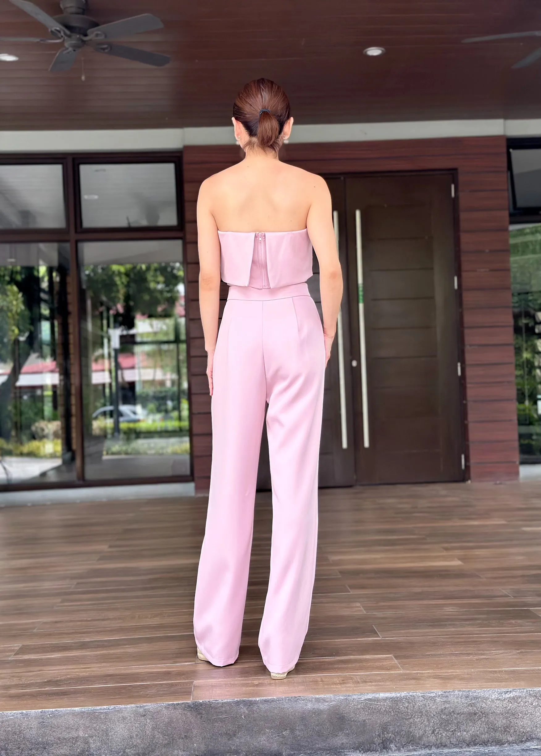 Alessia Tube Set in Pink