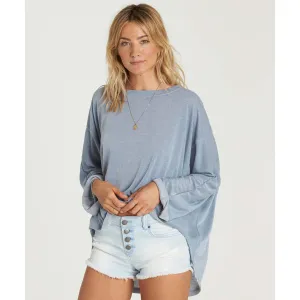 Billabong Women's My Mind Sweatshirt | Blue Stream