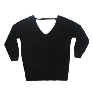 BLACK JUMPER SWEATERS