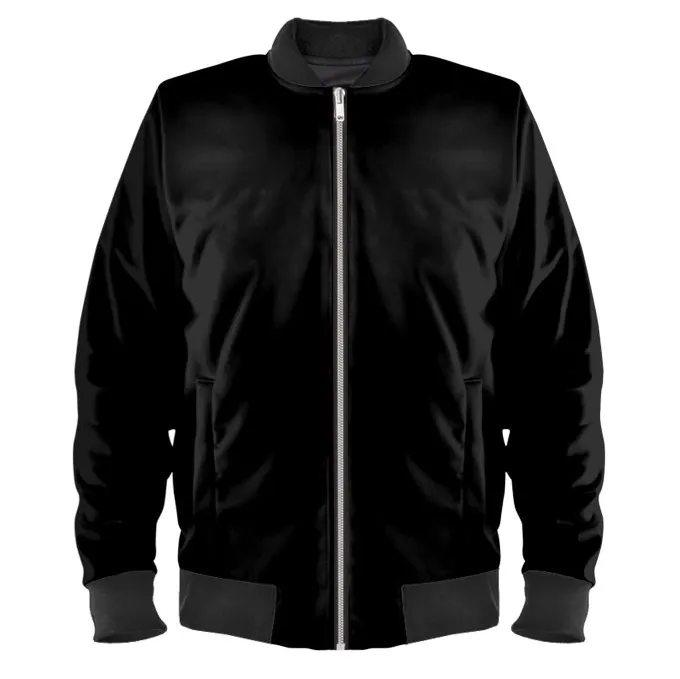 Bomber Jacket feat. Nakamigos #12679 (rear)  handmade in UK