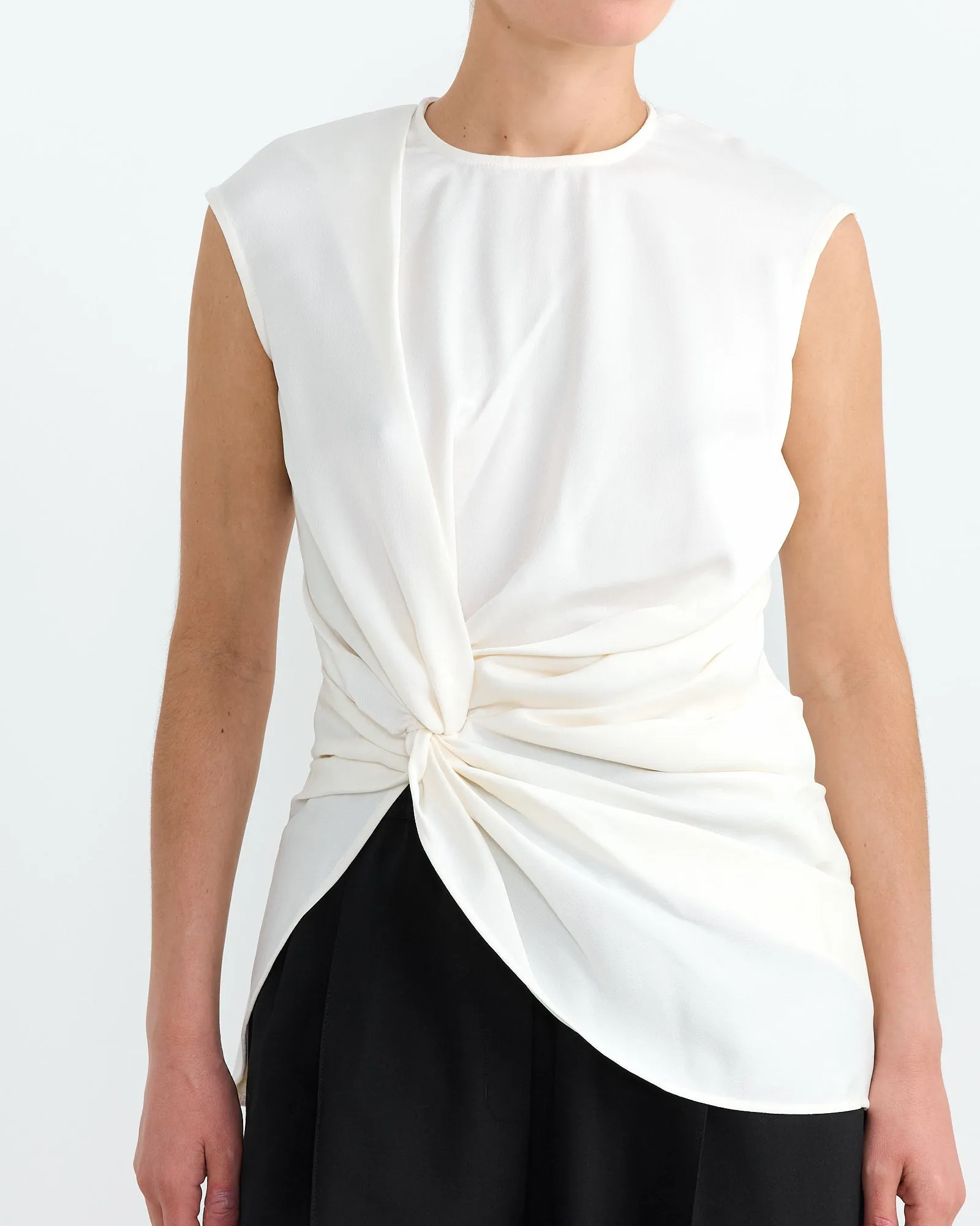 Bourdin Blouse in Porcelain