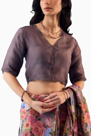 Celestial Slate Blouse