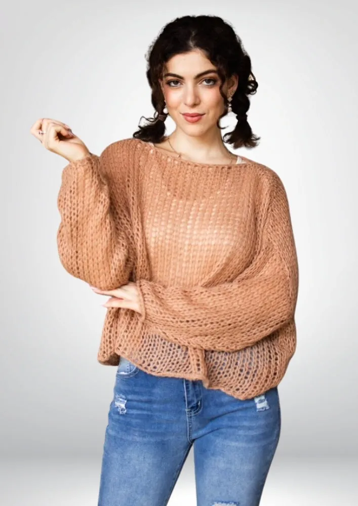 Chloe Jumper  | Rust
