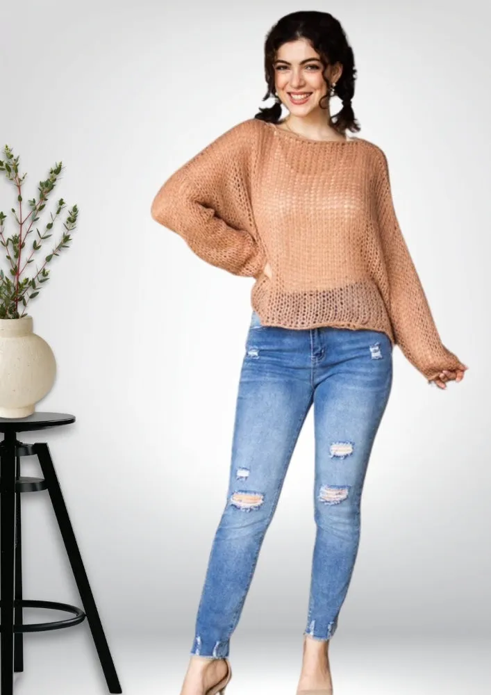 Chloe Jumper  | Rust