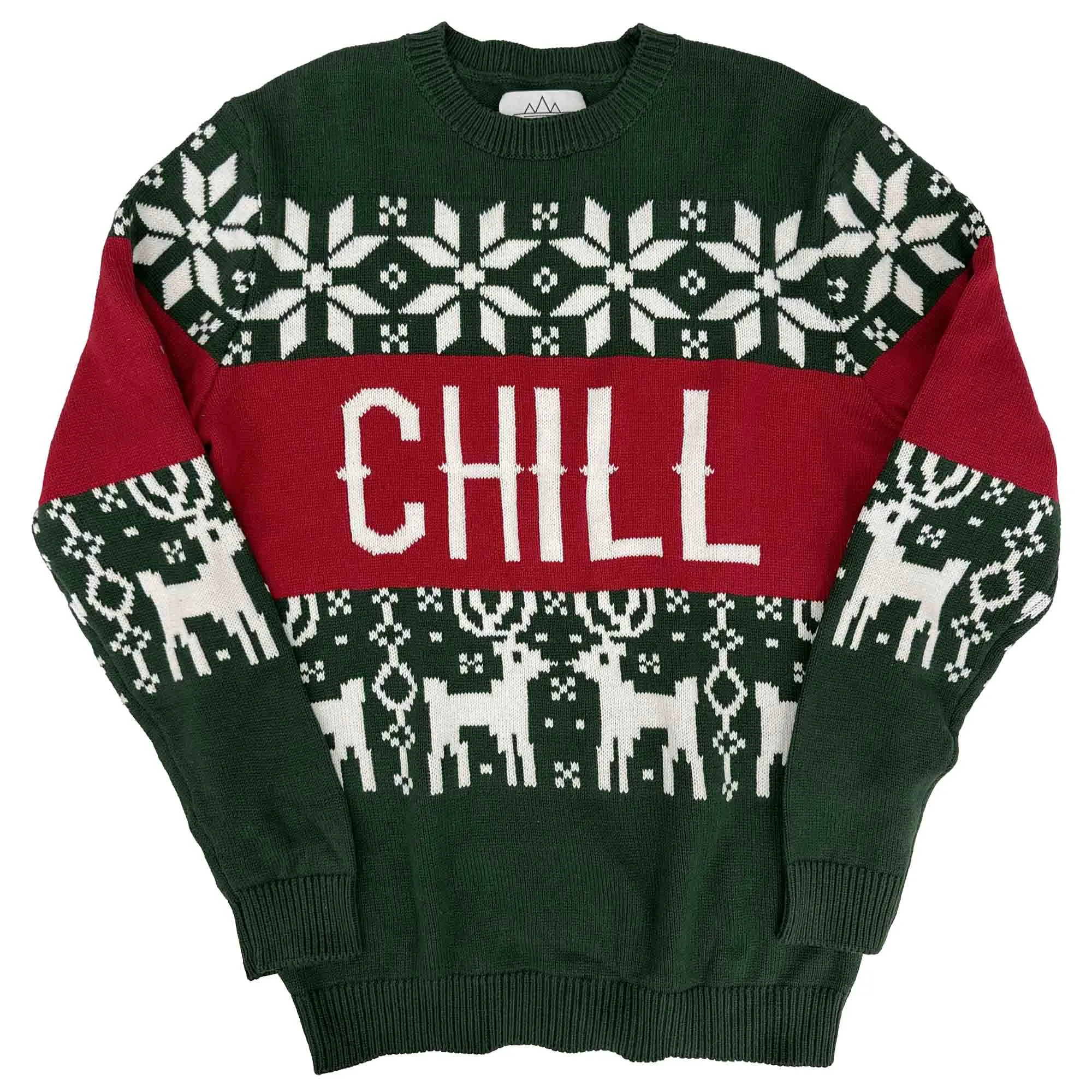 CHRISTMAS SWEATER, CHILL VIBES