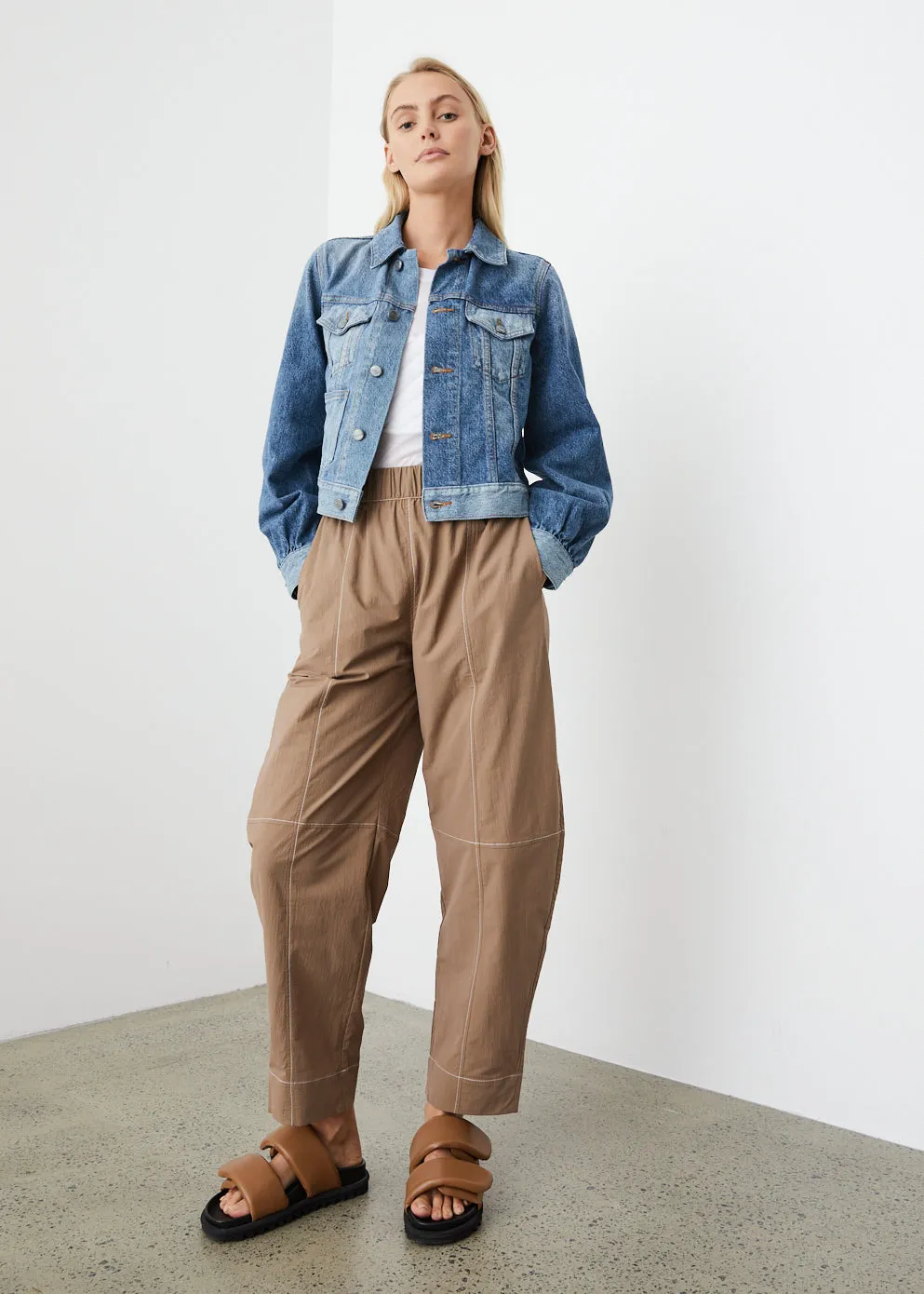 Cutline Denim Jacket