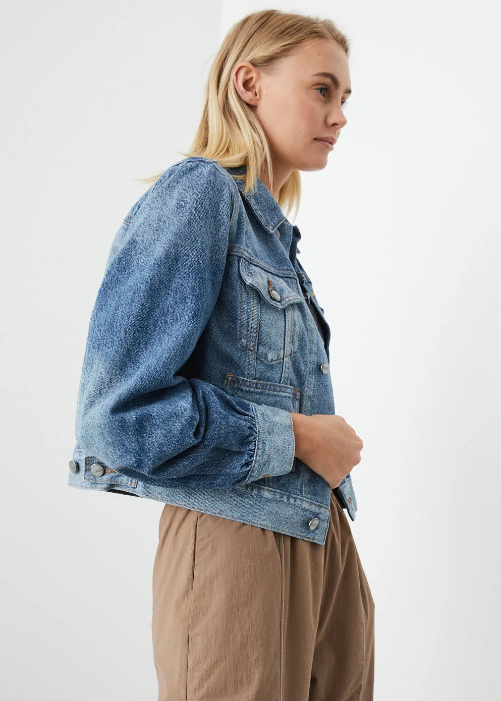 Cutline Denim Jacket