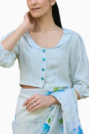 Dew Drops Ivory Blouse