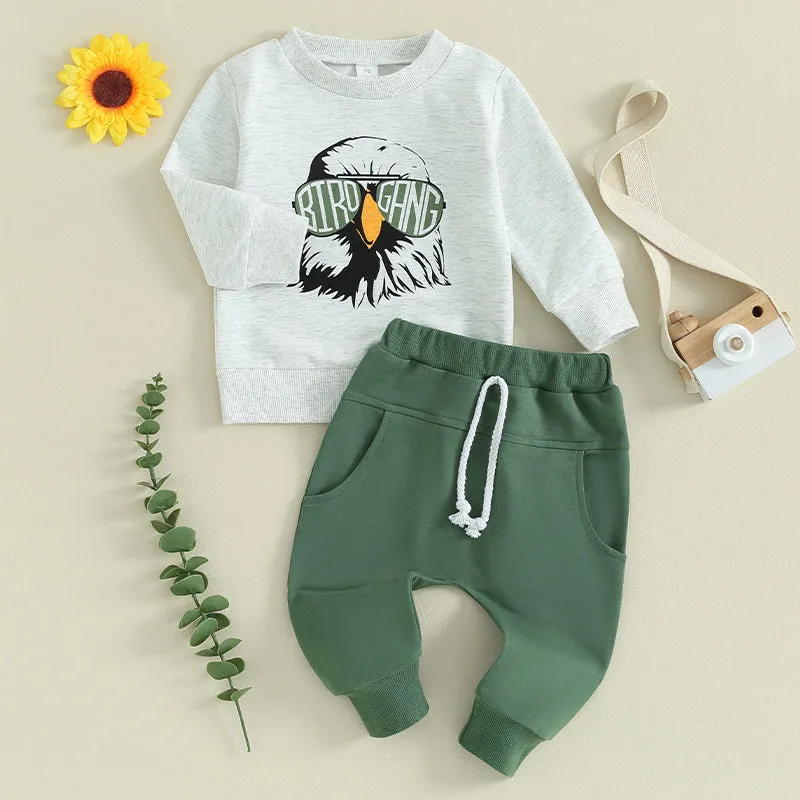 Eagles Sweatshirt and Joggers Set