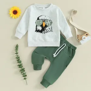 Eagles Sweatshirt and Joggers Set