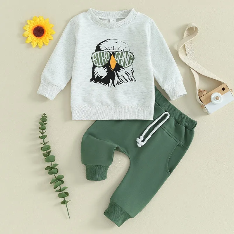 Eagles Sweatshirt and Joggers Set