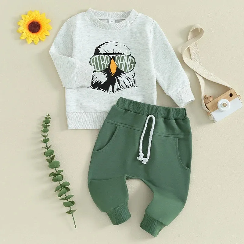 Eagles Sweatshirt and Joggers Set