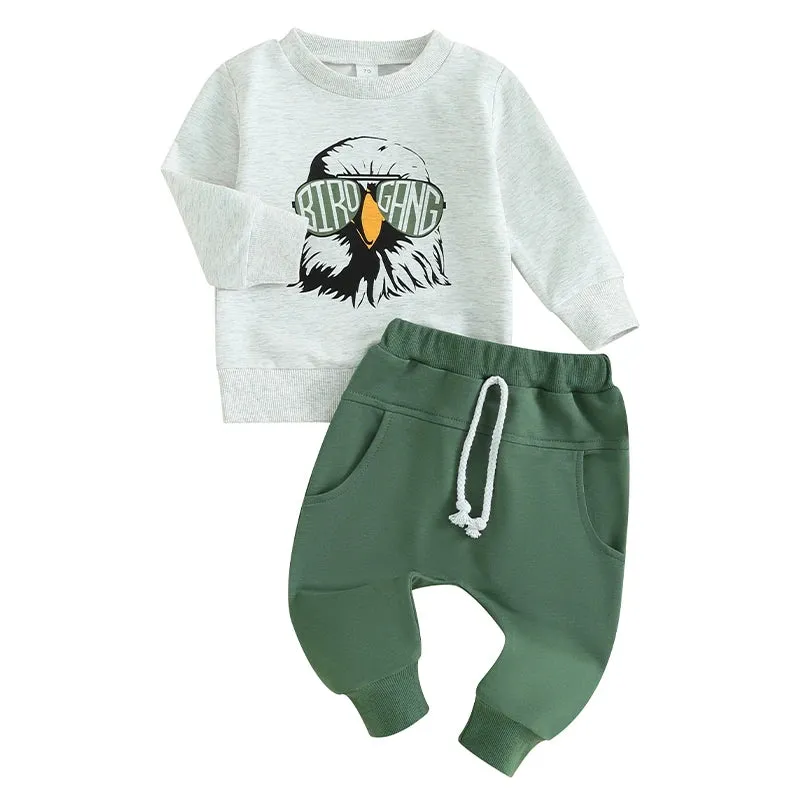 Eagles Sweatshirt and Joggers Set