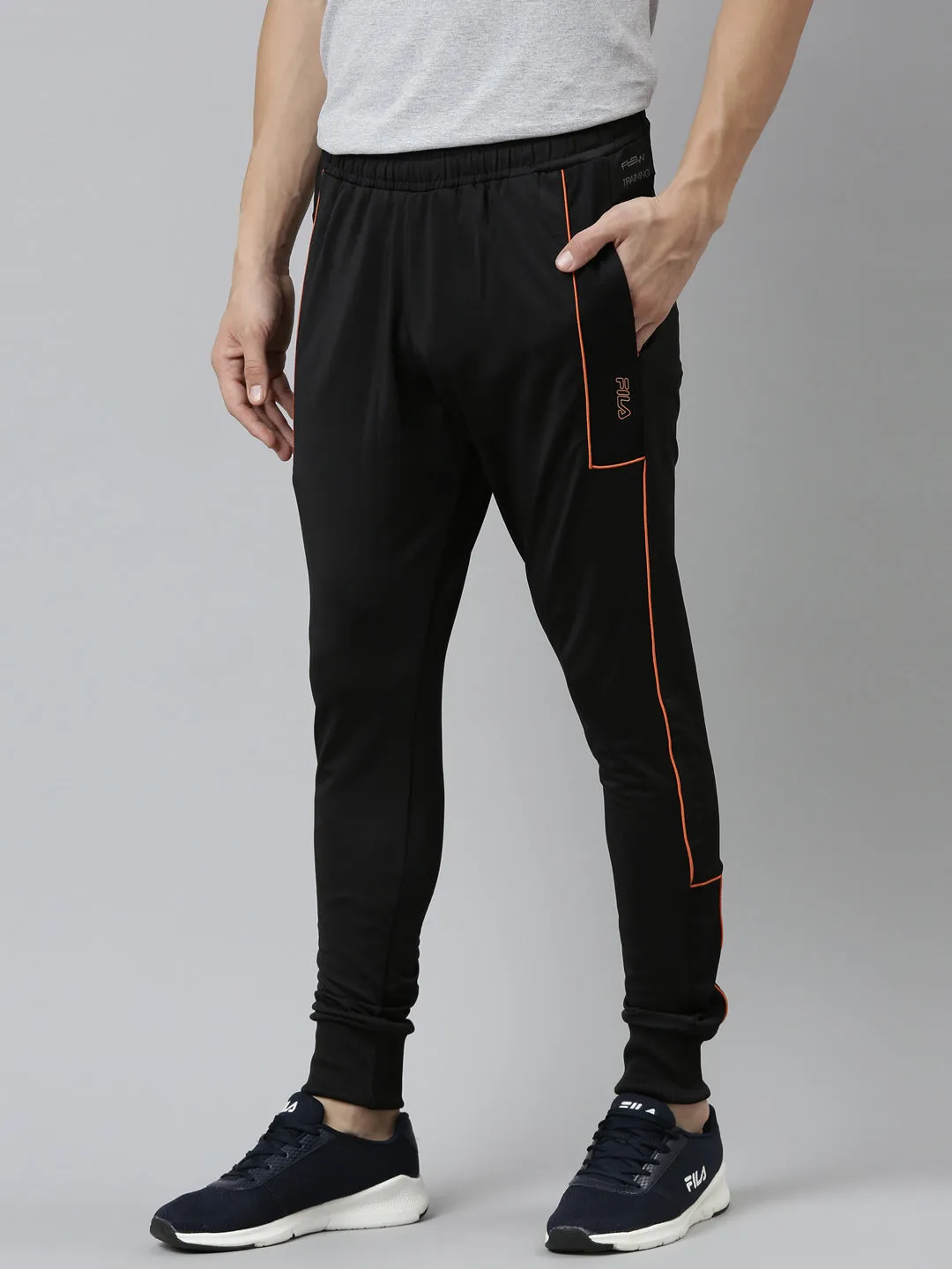 Fila White Fiore Men's Slim Slim Pants