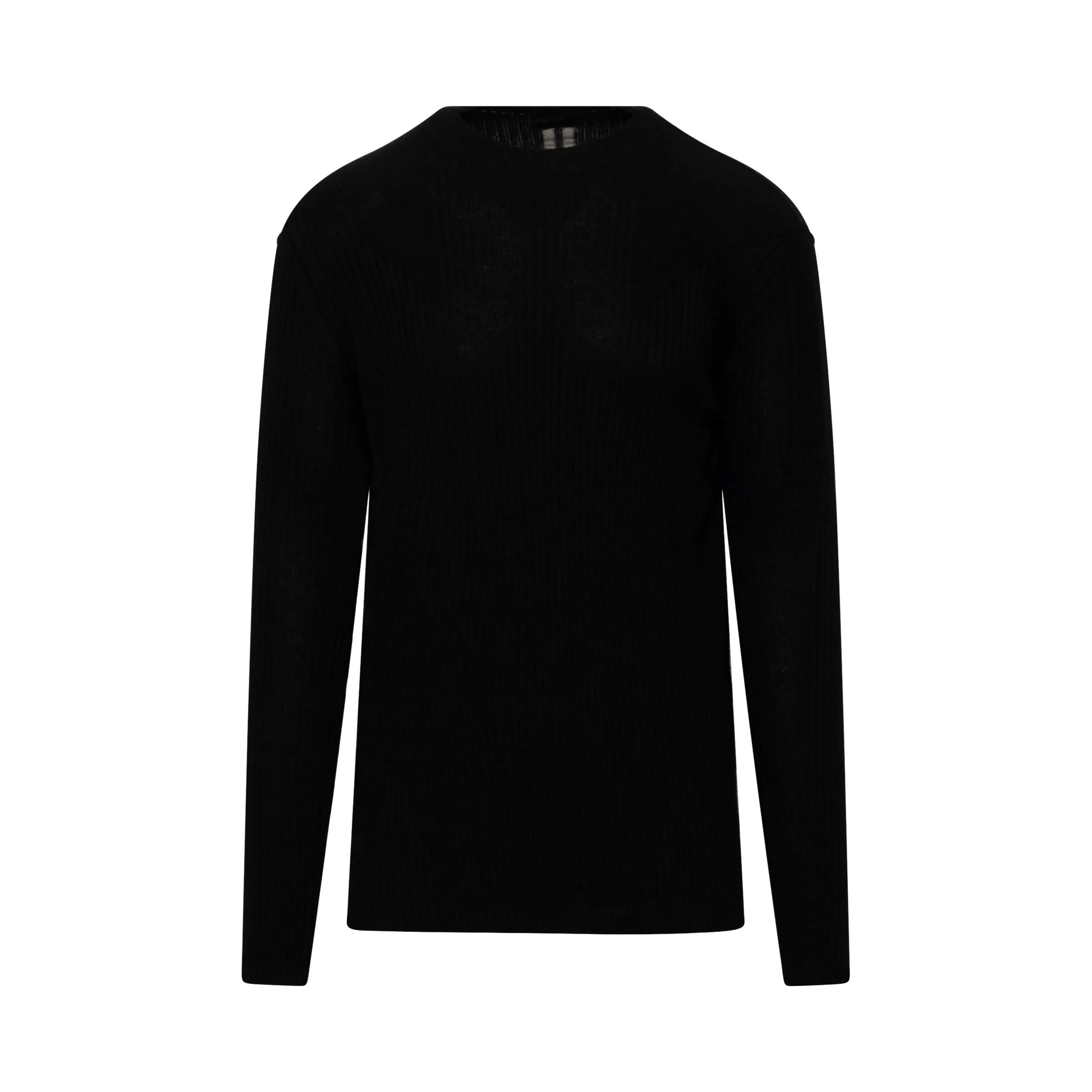 Fisherman Round Knitwear in Black