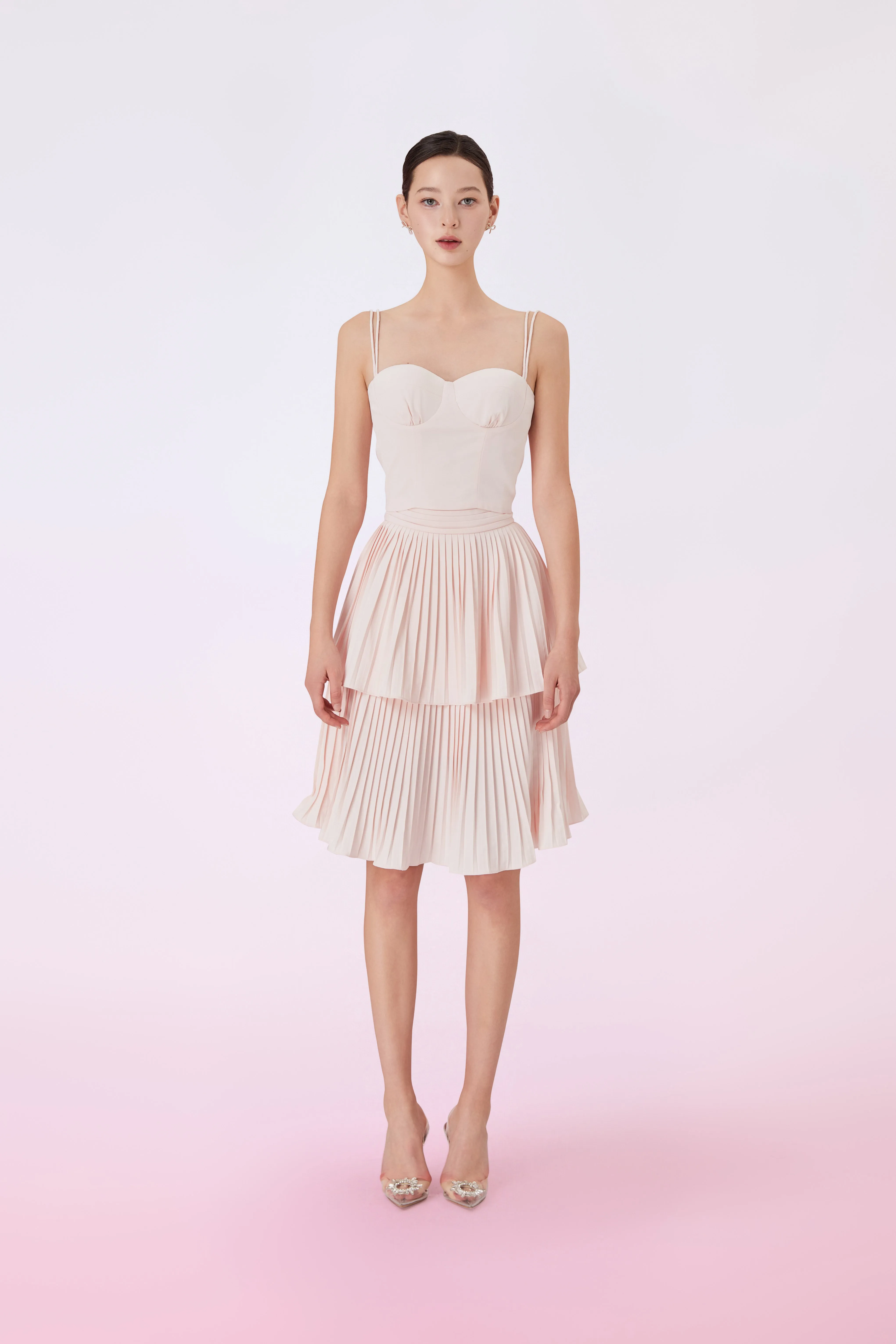 Freada Pink Bustier Top
