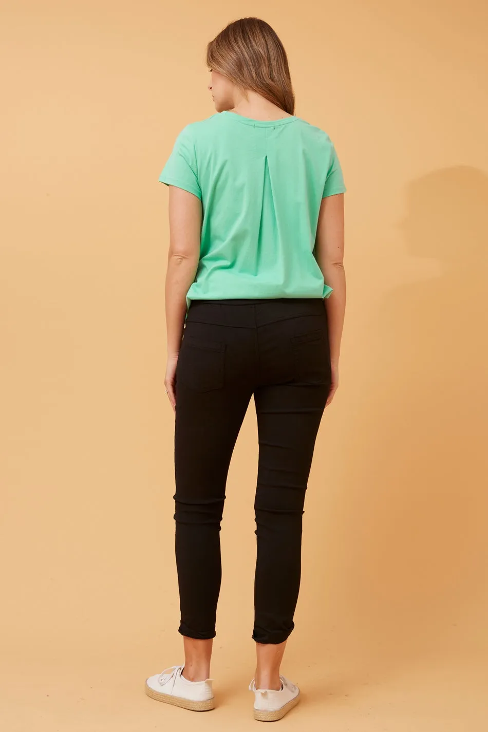 JANJA SEQUIN STAR PRINT JOGGERS