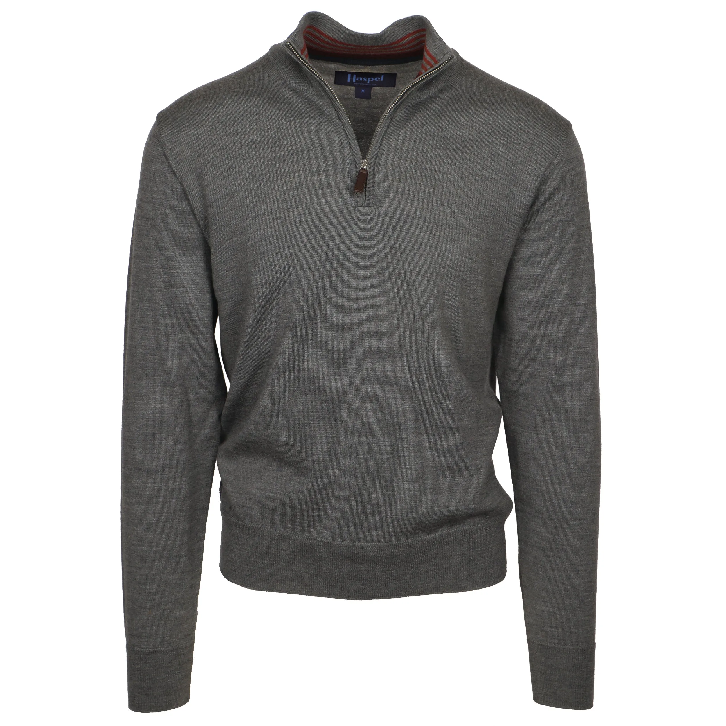 Lafayette Gray Quarter Zip Sweater