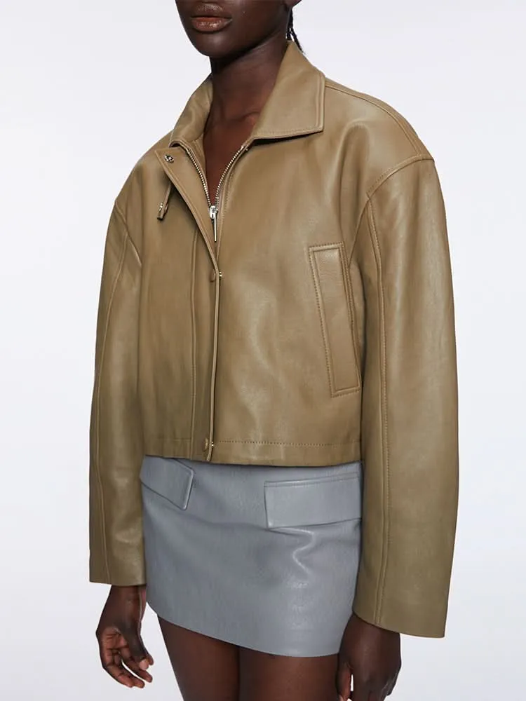 Leather Biker Jacket