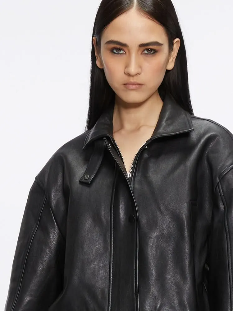 Leather Biker Jacket