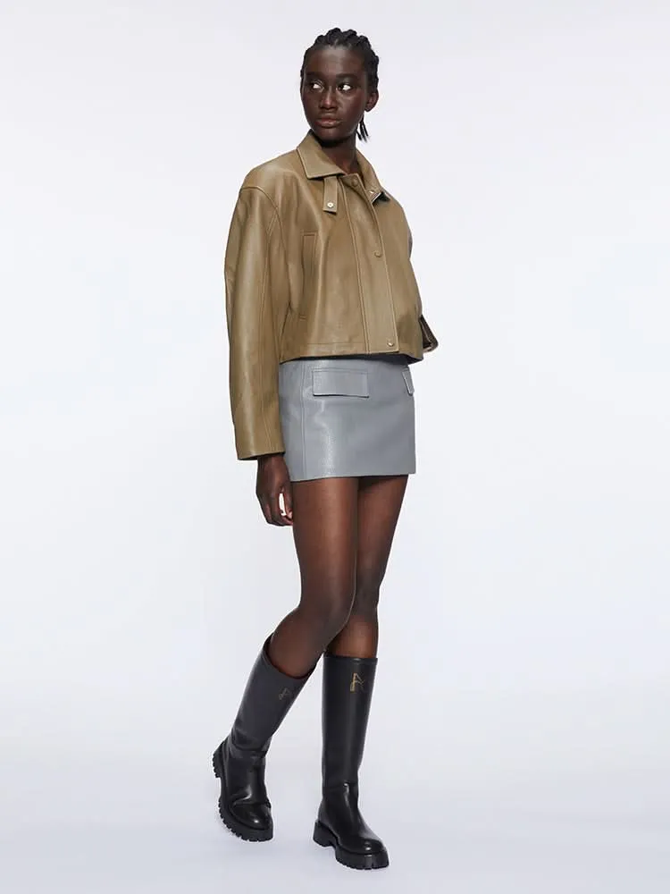 Leather Biker Jacket
