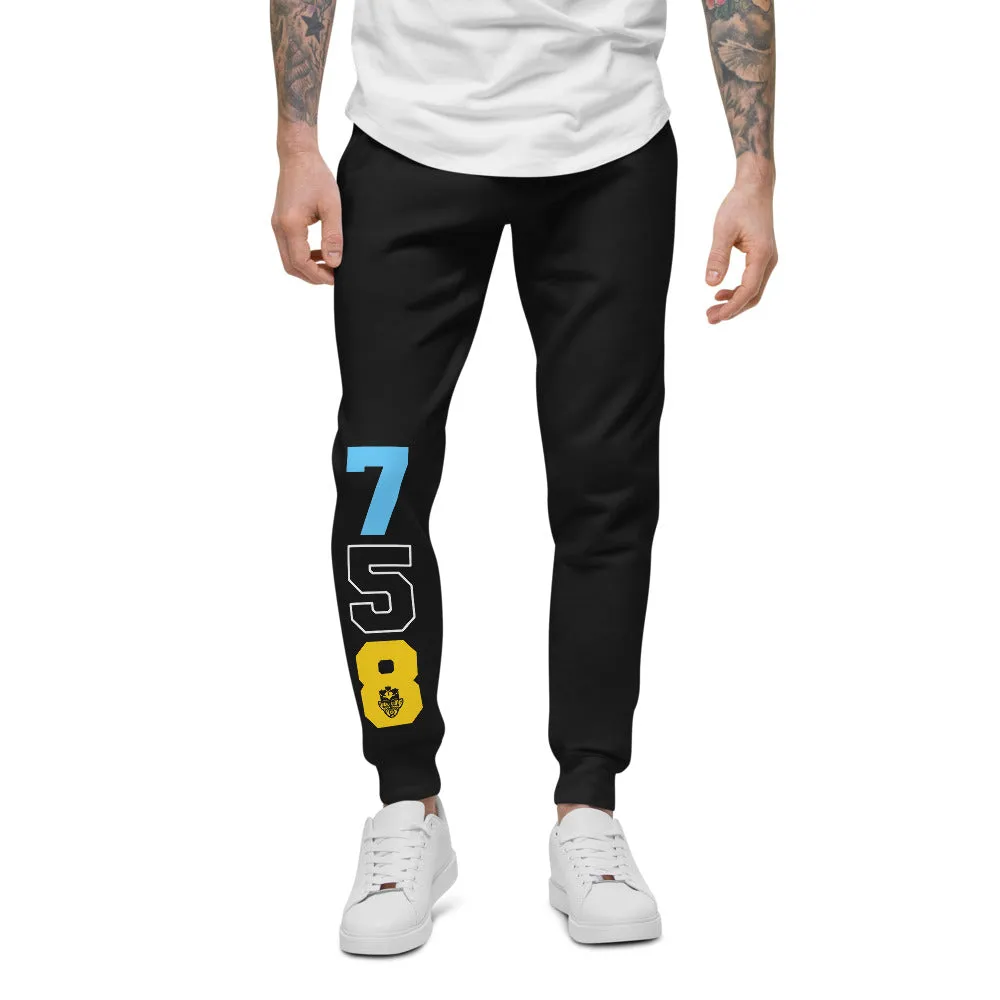 LOCAL - Area Code 758 St. Lucia Unisex Premium Joggers