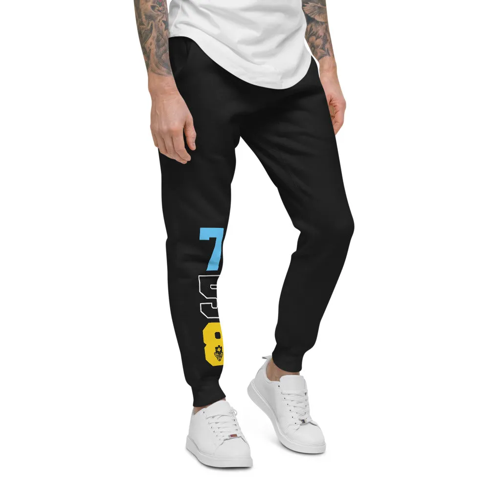 LOCAL - Area Code 758 St. Lucia Unisex Premium Joggers