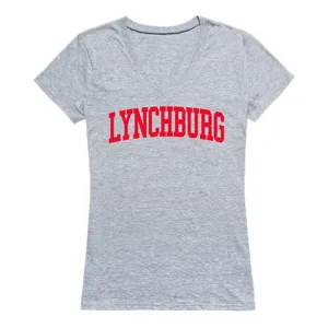 Lynchburg College Game Day Womens Tee T-Shirt Heather Grey