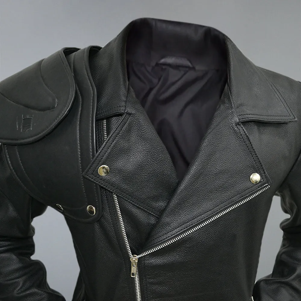 Mad Max 2 Road Warrior Biker Full Sleeves Leather Jacket