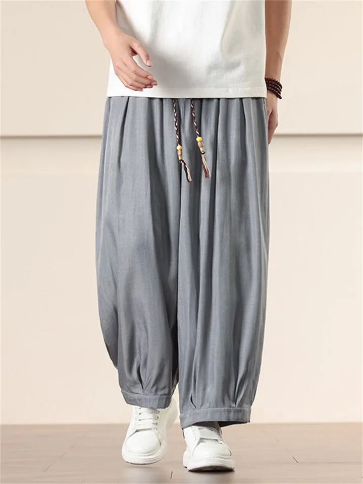 Men's Trendy Cozy Casual Straight Wide Leg Pants