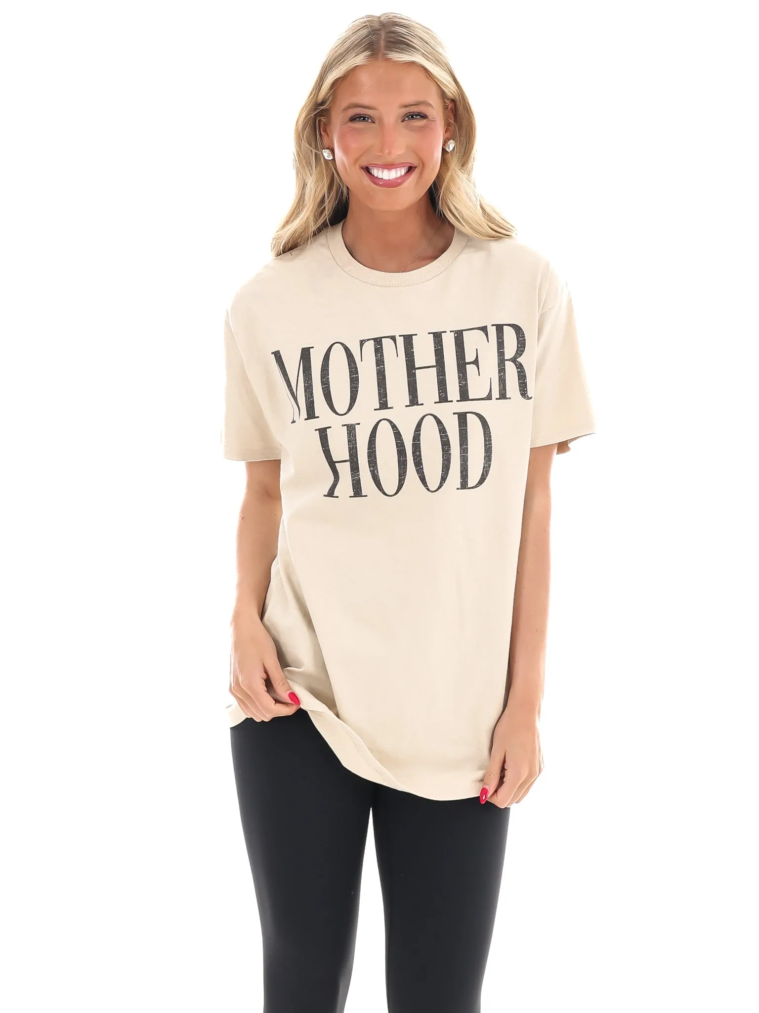 Mother Hood Oversized Graphic Tee