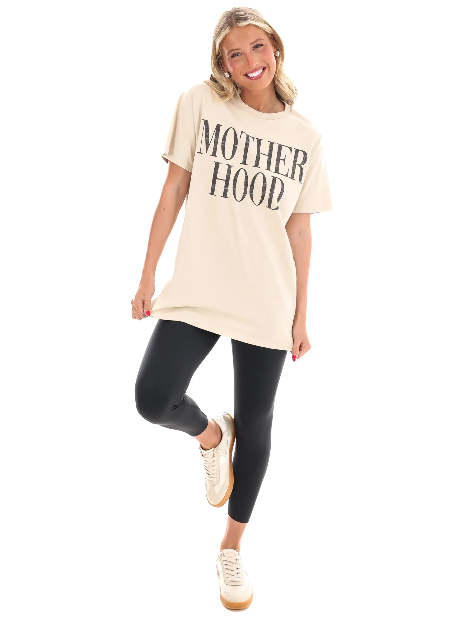 Mother Hood Oversized Graphic Tee