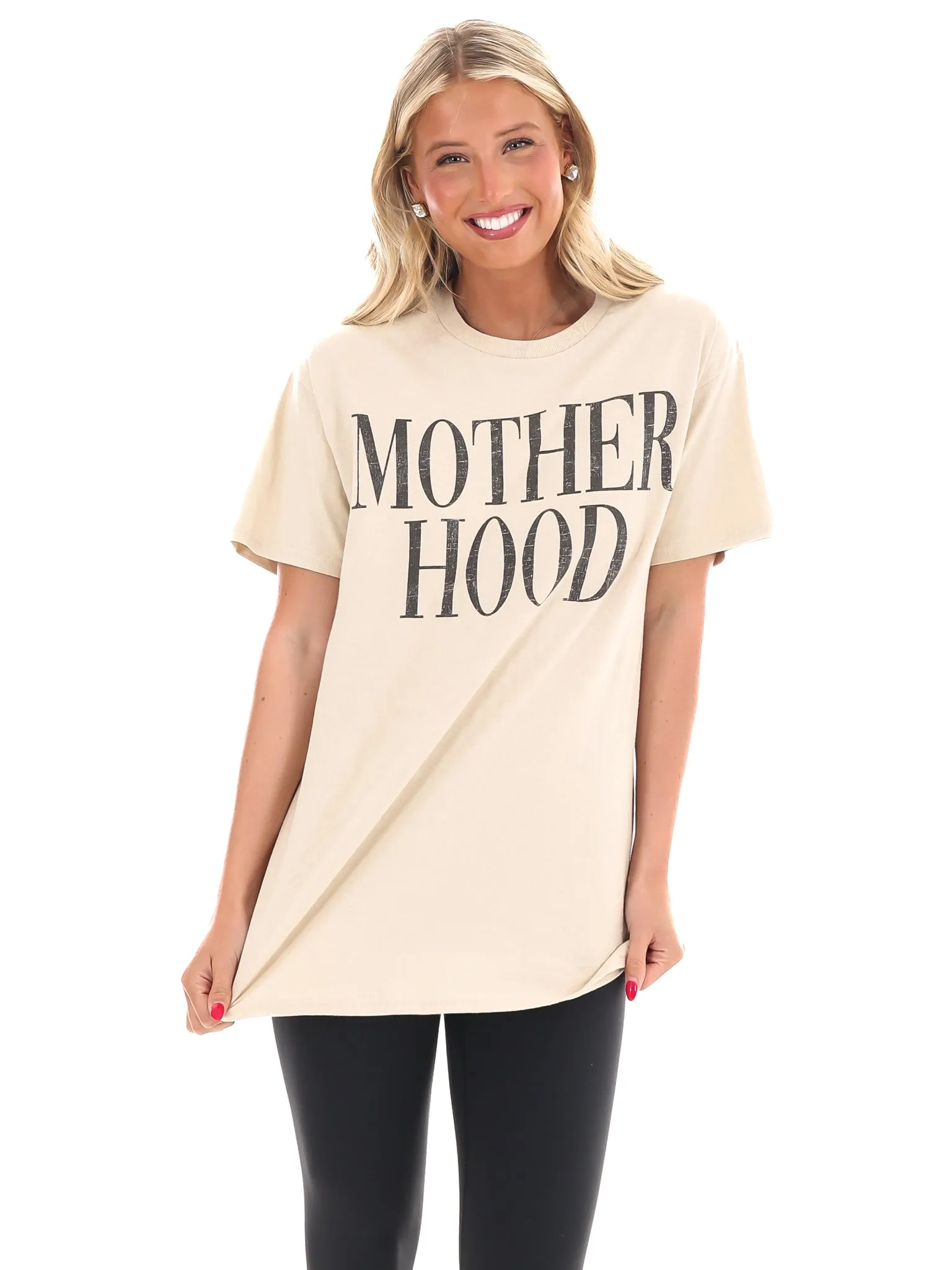 Mother Hood Oversized Graphic Tee