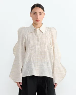 Octo Shirt in Raw Beige