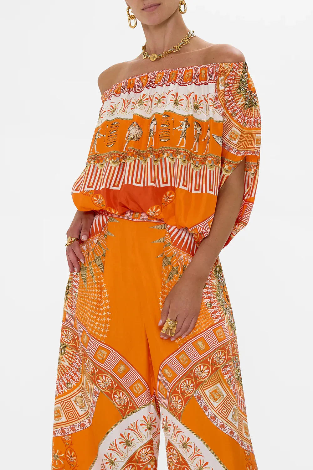 Off Shoulder Elastic Top - The Obelisk Gate