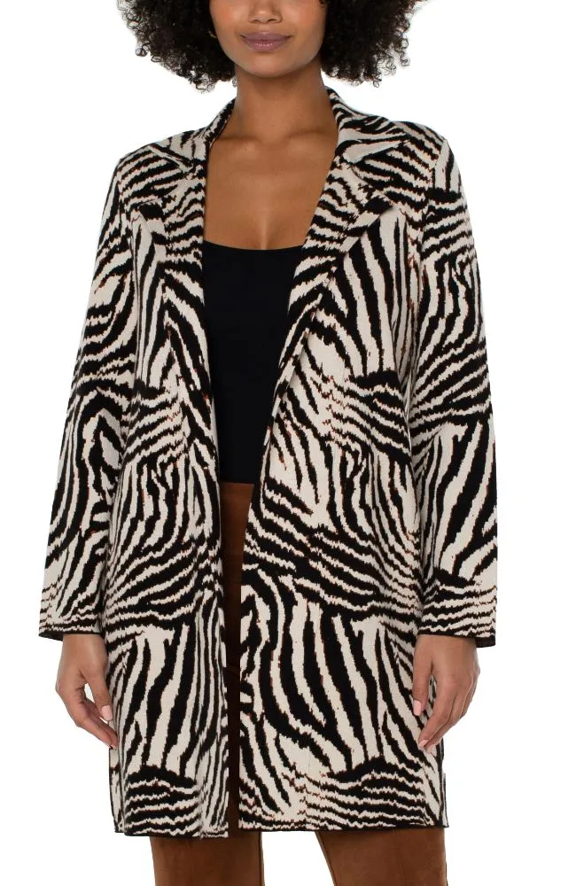 Open Front Coatigan Sweater