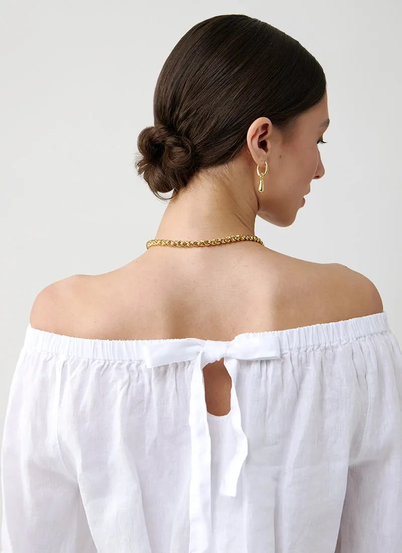 Open Neck Blouse