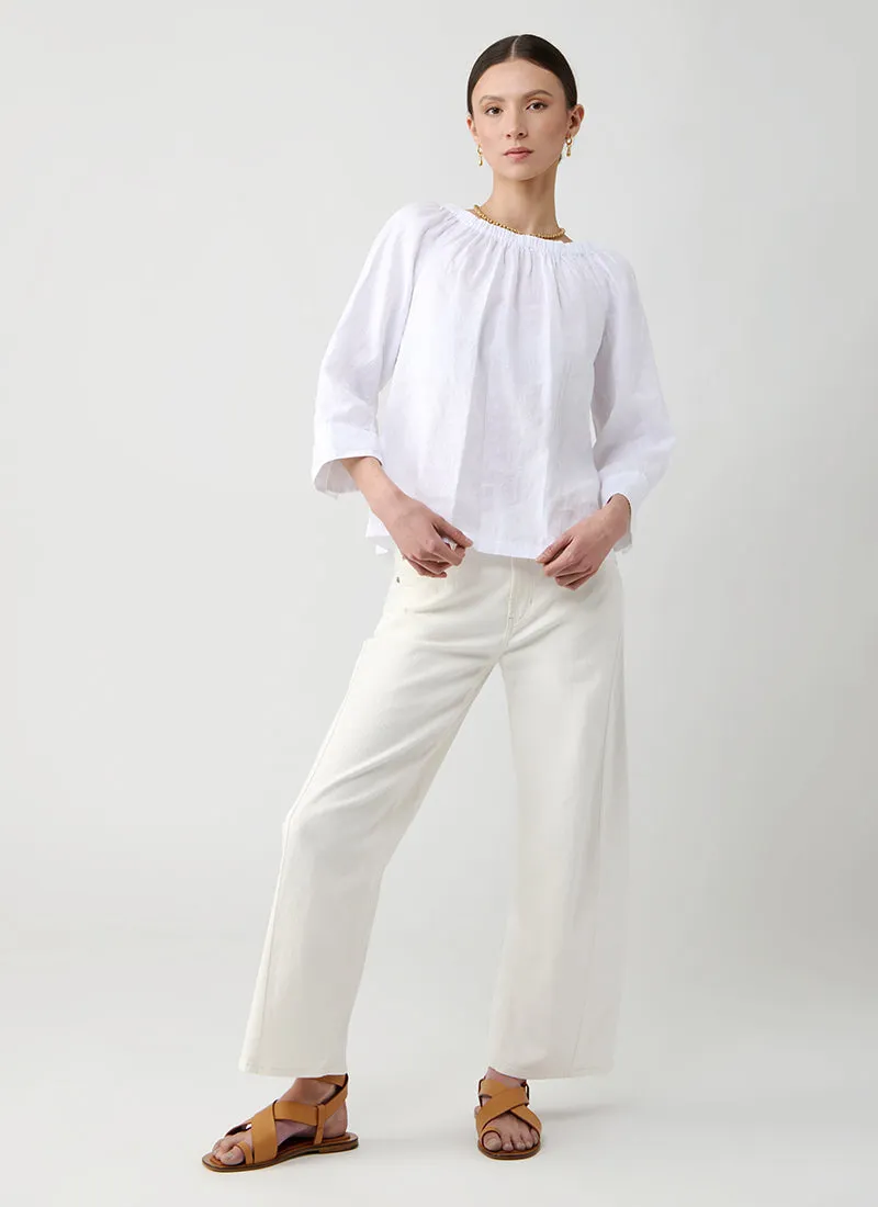 Open Neck Blouse