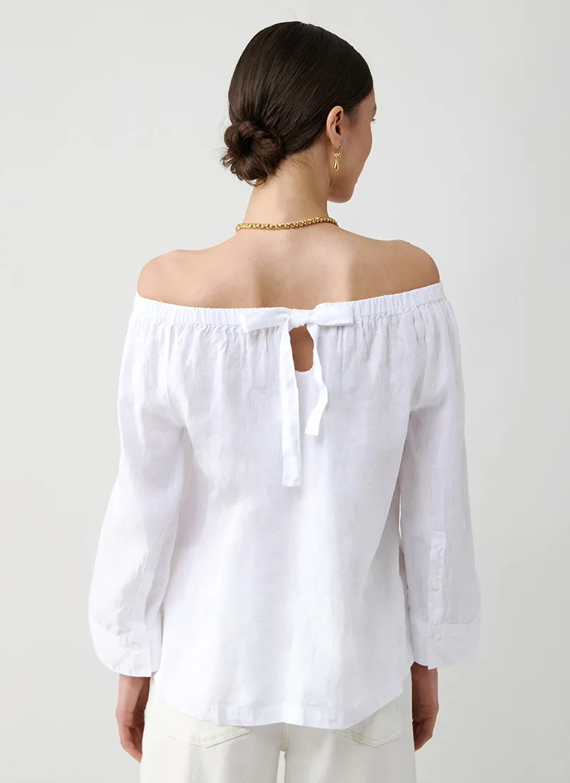 Open Neck Blouse