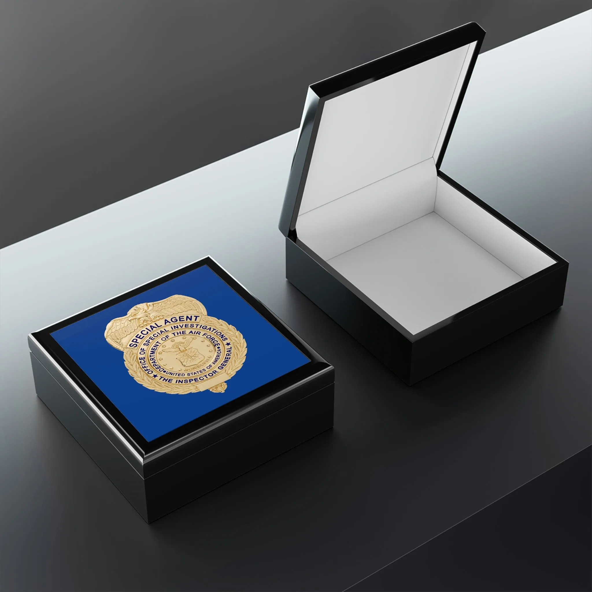 OSI Badge Jewelry Box