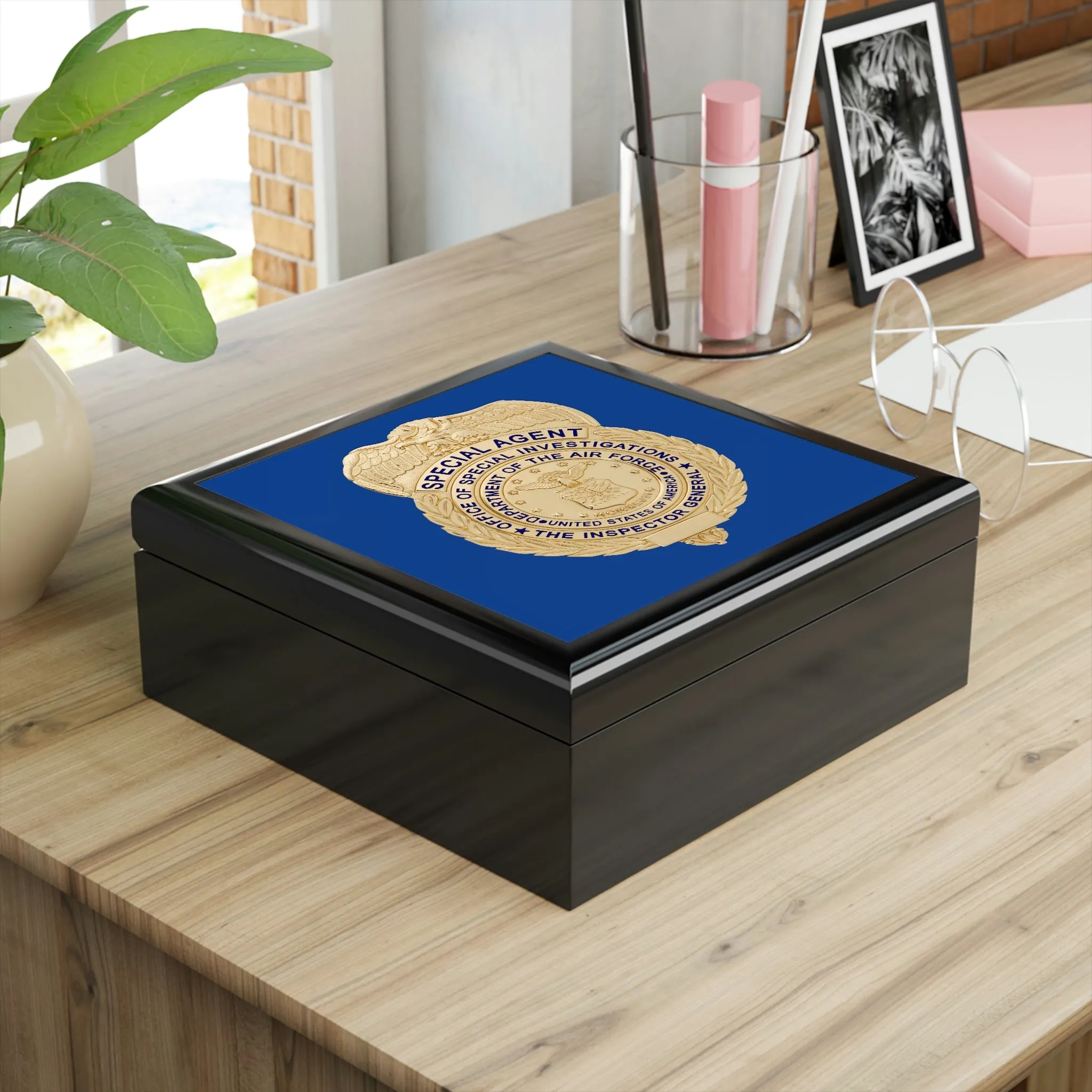OSI Badge Jewelry Box