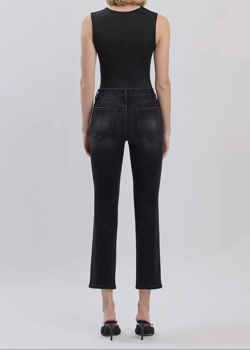 Paloma High Rise Ankle Slim Straight