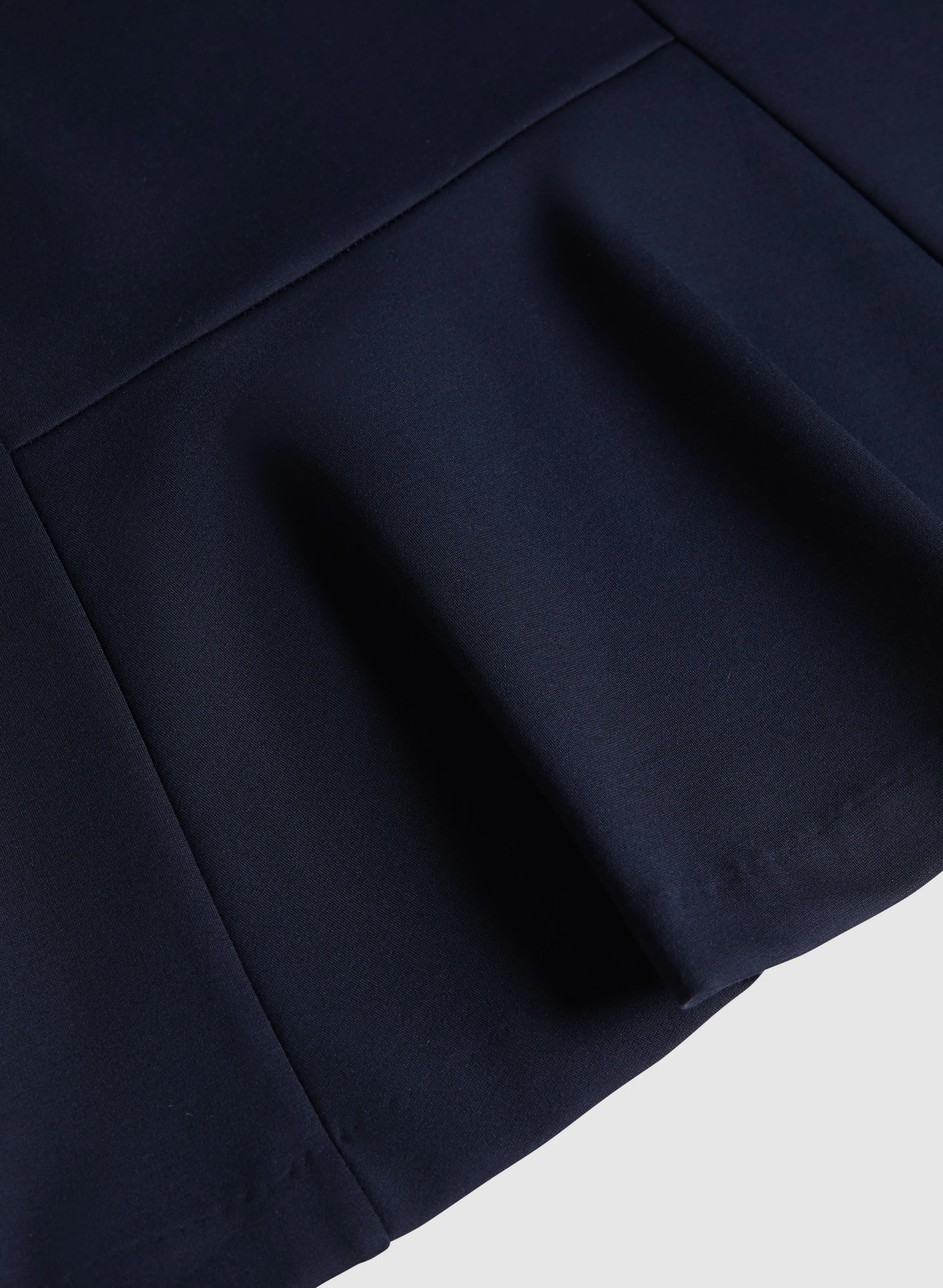 Peplum Panel Pencil Skirt