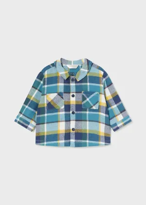 Plaid Flannel Overshirt, 2530